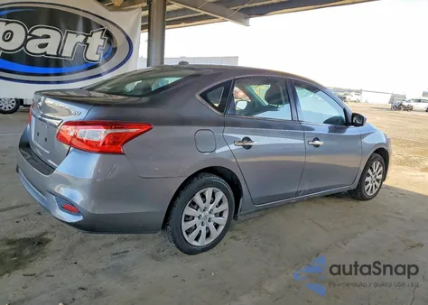 2017 Nissan Sentra S из США, поврежденный, VIN 3N1AB7AP6HY286444